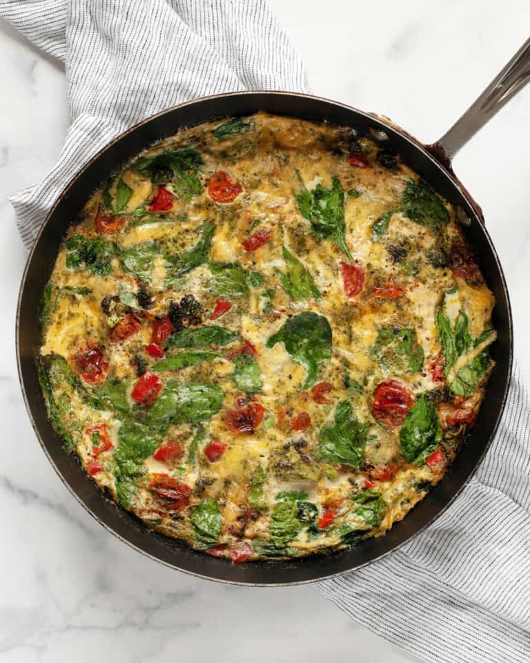 Easy Egg White Frittata with Roasted Vegetables - Last Ingredient